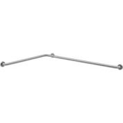 Bobrick® 1-1/2" Dia. Two-Wall Tub/Shower/Toilet Compart. Grab Bar - 36"W S - B68137