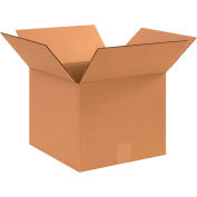 Global Industrial™ Boîtes ondulées en carton, 12"L x 12"L x 10"H, Kraft, qté par paquet : 25
