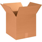 Global Industrial Cube Cardboard Corrugated Boxes, 14"L x 14"W x 14"H, Kraft - Pkg Qty 25