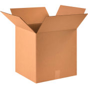 Global Industrial™ Cube Carton Ondulé, 16"L x 16"L x 16"H, Kraft, qté par paquet : 25