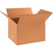 Global Industrial™ Boîtes ondulées en carton, 18"L x 14"L x 12"H, Kraft, qté par paquet : 25