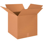 Global Industrial™ Cube Ondulé Boxes, 18"L x 18"W x 18"H, Kraft, qté par paquet : 20