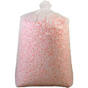 Global Industrial Anti Static Loose Fill Packing Peanuts 20ft³ Bag, Pink