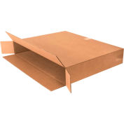 Global Industrial™ Side Loading Carton Carton Ondulé, 30"L x 5"W x 24"H, Kraft, qté par paquet : 20