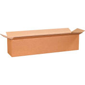 Global Industrial™ longues boîtes ondulées en carton, 30"L x 8"L x 8"H, Kraft, qté par paquet : 25