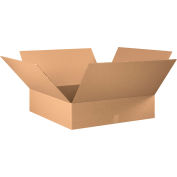 Global Industrial™ boîtes ondulées en carton plat, 32"L x 32"L x 8"H, Kraft, qté par paquet : 10