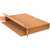 Global Industrial™ Side Loading Cardboard Corrugated Boxes, 36"L x 5"W x 24"H, Kraft - Pkg Qty 20