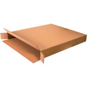 Global Industrial Side Loading Cardboard Corrugated Boxes, 36"L x 5"W x 42"H, Kraft - Pkg Qty 15