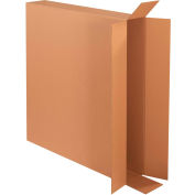 Global Industrial™ Side Loading Cardboard Corrugated Boxes, 40"L x 6"W x 36"H, Kraft - Pkg Qty 20