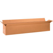 Global Industrial™ longues boîtes ondulées en carton, 40"L x 6"L x 6"H, Kraft, qté par paquet : 25