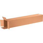 Global Industrial™ Tall Cardboard Corrugated Boxes, 6"L x 6"W x 36"H, Kraft - Pkg Qty 25