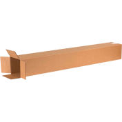 Global Industrial Tall Cardboard Corrugated Boxes, 6"L x 6"W x 48"H, Kraft - Pkg Qty 25