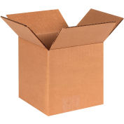 Global Industrial™ Cube Cardboard Corrugated Boxes, 6"L x 6"W x 6"H, Kraft - Pkg Qty 25