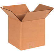 Global Industrial Cube Cardboard Corrugated Boxes, 6"L x 6"W x 6"H, Kraft - Pkg Qty 25