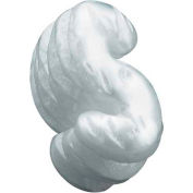 Polystyrène Remplissage en vrac Emballage Arachides pour 7ft³ Taille du sac, Blanc