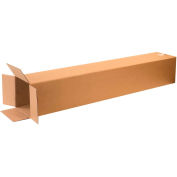 Global Industrial Tall Cardboard Corrugated Boxes, 8"L x 8"W x 48"H, Kraft - Pkg Qty 20