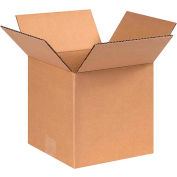 Global Industrial Cube Cardboard Corrugated Boxes, 8"L x 8"W x 8"H, Kraft - Pkg Qty 25