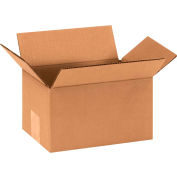 Global Industrial™ Boîtes ondulées en carton, 9"L x 6"L x 5"H, Kraft, qté par paquet : 25