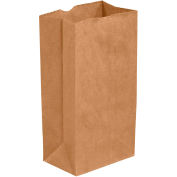 Global Industrial Hardware Bags, #2, 4-5/16"W x 2-7/16"D x 7-7/8"H, Kraft, 400/Pack