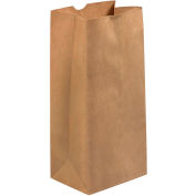 Global Industrial Hardware Bags, #8 6-1/8"W x 4-1/5"D x 12-7/16"H, Kraft, 400/Pack