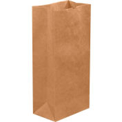 Global Industrial Hardware Bags, #16, 7-3/4"W x 4-3/4"D x 13-3/4"H, Kraft, 400/Pack