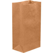 Global Industrial Hardware Bags, #20, 8-1/4"W x 5-5/16"D x 16-1/8"H, Kraft, 400/Pack