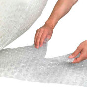 Global Industrial™ HD Perforated Air Bubble Roll, 48"W x 250'L x 1/2" Thick, Clear