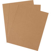 Global Industrial Chipboard Pads, 14"L x 11"W, Kraft, 530/Pack