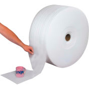 Global Industrial UPSable Perforated Foam Roll, 12"W x 350'L x 1/8" Thick, White, 1 Roll