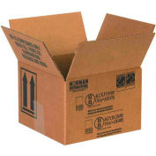 Global Industrial™ Haz Mat Boxes 1 Qt. Pot de peinture, 5-1/8"L x 5-1/8"L x 6-3/16"H, 25/Pk