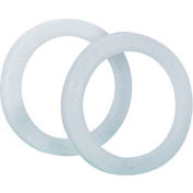 Global Industrial™ Locking Rings 1 Qt. Paint Can, White, 100/Pack