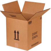 Global Industrial™ Haz Mat Boxes 5 Gal. Seau en métal, 12-1/8"L x 12-1/8"L x 13-9/16"H, 10/Pk
