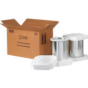 Global Industrial™ Two 1 Qt. Foam Haz Mat Shipper Kit, 10-1/4"L x 5-1/8"L x 6-3/16"H