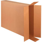 Global Industrial™ Side Loading Cardboard Corrugated Boxes, 40"L x 8"W x 50"H, Kraft - Pkg Qty 5
