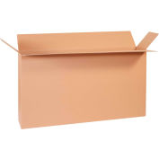 Global Industrial™ Side Loading Carton Carton Ondulé, 54"L x 8"W x 28"H, Kraft, qté par paquet : 5