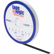 Bande Logic® Loop Bande individuelle avec adhésif, 75'L x 1 » W, noir