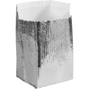 Global Industrial™ Cool Shield Insulated Box Liners, 8 « L x 8 « L x 8 « P, Argent, 25 / Pack