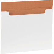 Global Industrial™ Corrugated Jumbo Fold-Over Mailers, 20"L x 16"W x 1/4"H, White - Pkg Qty 20