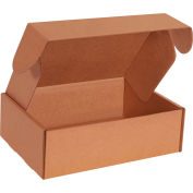 Enveloppes de littérature de luxe en™ carton ondulé industriel Global, 12 po L x 10 po l x 4 po H, kraft, qté par paquet : 50