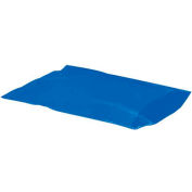 Global Industrial™ Flat Poly Bags, 6"W x 9"L, 2 Mil, Blue, 1000/Pack