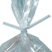 Global Industrial™ Paper Twist Ties, 6"L x 5/32"W, Blanc, 2000/Pack