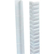 Global Industrial™ Foam Edge Protectors, 24"L x 3"L x 3"H, Blanc, 150/Pack