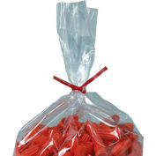 Global Industrial™ Plastic Twist Ties, 7"L x 5/32"W, Red, 2000/Pack