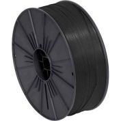 Global Industrial™ Plastic Twist Tie Spool, 7000'L x 5/32"W, Black