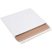 Stayflats Plus® Souffleurs, 12-1/2"L x 9-1/2"L x 1"D, Blanc, 100/Pack
