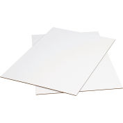 Global Industrial™ Corrugated Sheets, 36"L x 24"W, White - Pkg Qty 5