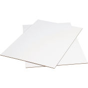Global Industrial Corrugated Sheets, 36"L x 24"W, White - Pkg Qty 5