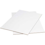 Global Industrial Corrugated Sheets, 48"L x 40"W, White - Pkg Qty 5