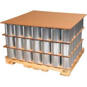 Global Industrial Triple Wall Corrugated Sheets, 72"L x 48"W, Kraft - Pkg Qty 5