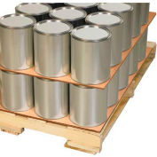 Global Industrial Double Wall Corrugated Sheets, 96"L x 48"W, Kraft - Pkg Qty 5